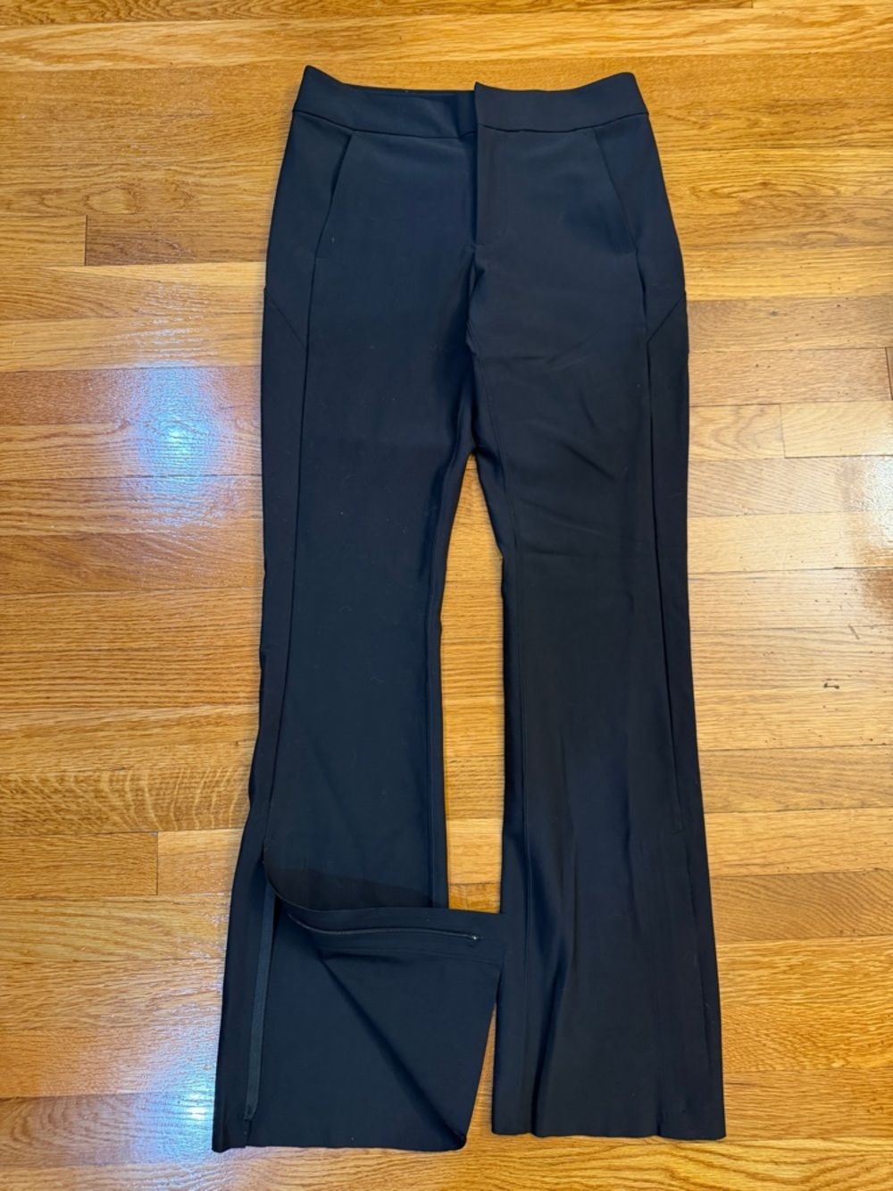 Athleta Stellar Flare Trouser Black - Size 6 Pants 32" inseam